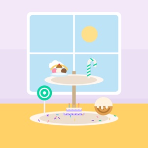 Frosted Spread — a food paint-by-sticker puzzle from Pentire's built-in library